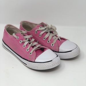 Converse Chuck All Stars Pink Low Tops Womens 3.5